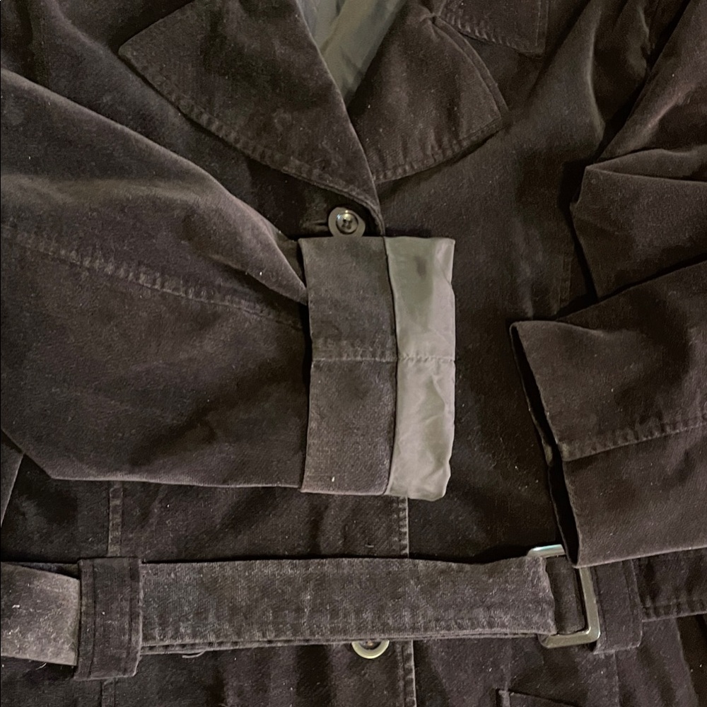 Black Velvet Coat